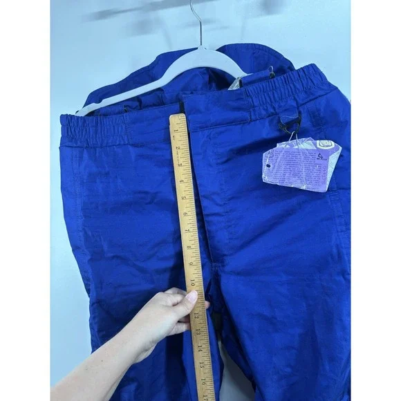 Fila Vintage 1990s Ski Pants Trousers Blue Winter Sports Snow Pants Sz M 91175